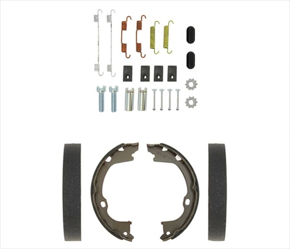 BBP H7367 7435K S986 set Набір для ремонту гальмівних колодок з пружинками для Jeep Grand Cherokee Dodge Durango 2011-2025