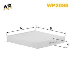 WP2086 WIX FILTERS Фільтр салону
