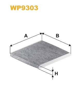 WP9303 WIX FILTERS Фільтр салону