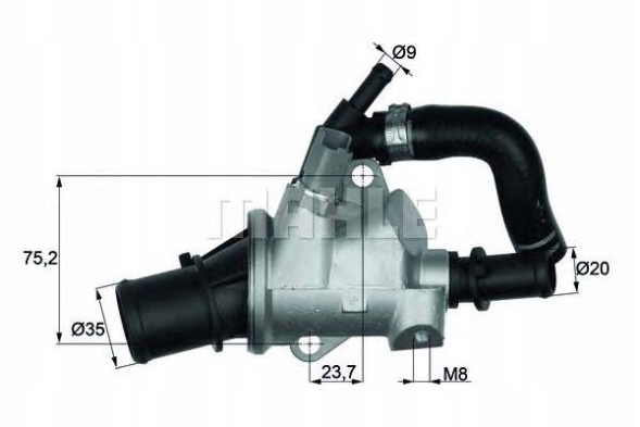 Mahle TI 146 88 Термостат mahle ti 146 88 альфа romeo fiat lancia