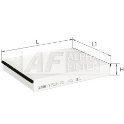 AF5084 ALPHA FILTER Фільтр салону