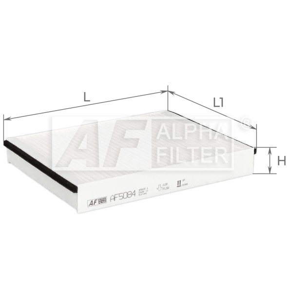 AF5084 ALPHA FILTER Фільтр салону