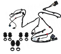Audi OE 83H971085CN TAB010889GA audi q3 f3 s line wiązka zderzaka przód 83h971085cl czujniki pdc instalacja przedniego zderzaka oem oe ДЖГУТ ЕЛЕКТРОПРОВОДКИ ПЕРЕДНЬОГО БАМПЕРА AUDI Q3 F3 83H971085CN + ДАТЧИКИ PDC OEM