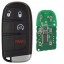 Китай M3N-40821302 JEEP JM1 КЛЮЧ-ПУЛЬТ ДЛЯ FIAT FREEMONT 2011-2016 SMART KEYLESS 433MHZ ID46 HITAG2