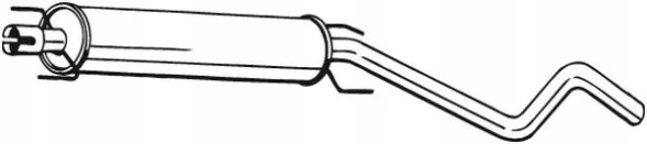Bosal 286-473 Центральний глушник bos286-473 286-473