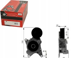 Gates T38435 Натягувач клинового ременя gates t38435