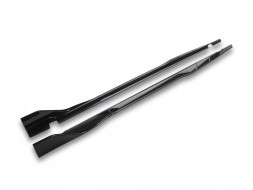 Ikon Motorsports JGD-CHALL15-SSV3GB Накладки на пороги V3 – Чорний Глянець DODGE CHALLENGER 2015-2023