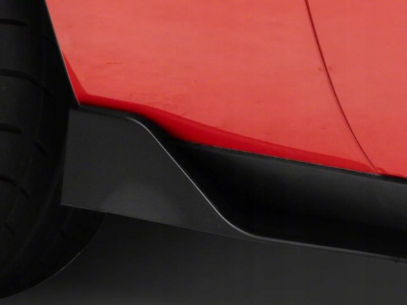 Ikon Motorsports JGD-CHALL15-SSV3GB Накладки на пороги V3 – Чорний Глянець DODGE CHALLENGER 2015-2023