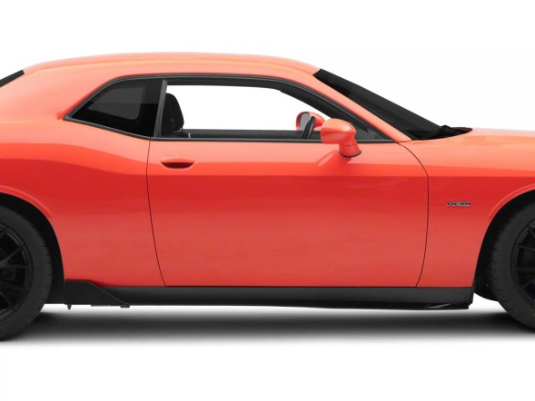 Ikon Motorsports JGD-CHALL15-SSV3GB Накладки на пороги V3 – Чорний Глянець DODGE CHALLENGER 2015-2023
