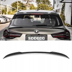 Китай T-296 Карбоновий Спойлер на Кришку Багажника BMW iX3 / X3 / X3M G01 / F97 SQ Style 2022+