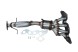 Kamoka 8015068 Kamoka 8015068 каталізотор (тув) ford c-max 07'-10', фокус 04'->, volvo