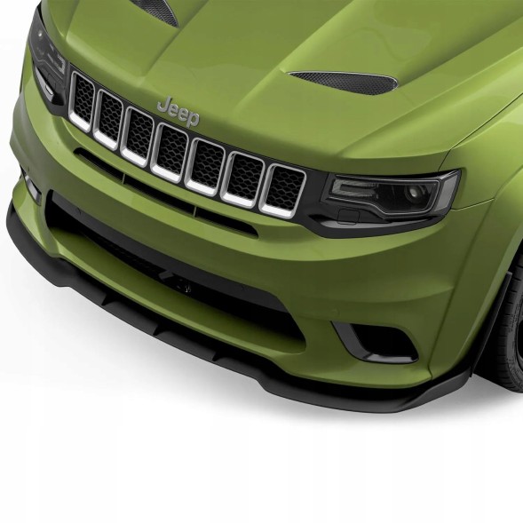 Китай 000-GC-CSMB Спойлер-накладка на бампер Чорний Мат SRT JEEP GRAND CHEROKEE 2014-2021 SRT