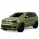 Китай 000-GC-CSMB Спойлер-накладка на бампер Чорний Мат SRT JEEP GRAND CHEROKEE 2014-2021 SRT
