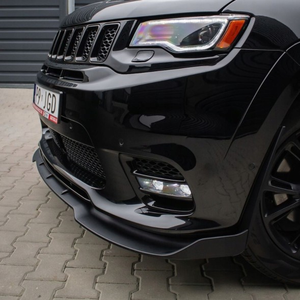 Китай 000-GC-CSMB Спойлер-накладка на бампер Чорний Мат SRT JEEP GRAND CHEROKEE 2014-2021 SRT