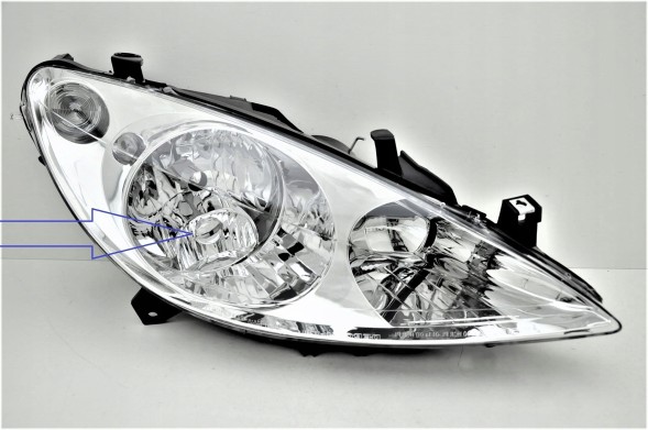 Китай 908-0933R9550-1128R-LD-EMZL PEUGEOT 307 01-05 ПРАВА ФАРА НОВА DEPO