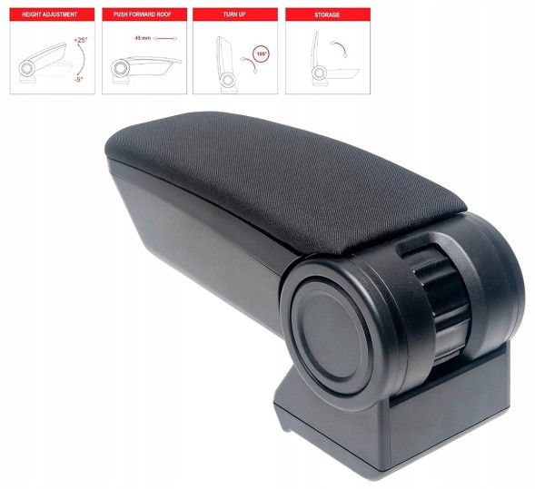 Rati V05208A Підлокітник Armster 3, Citroen C3 Aircross, 2021-2024, тканина