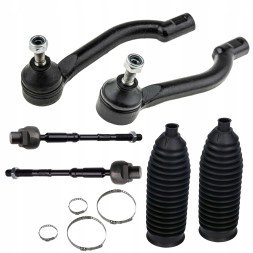 Китай abc-10.04 НАКОНЕЧНИК ТЯГА x2 ТЯГА x2 + КРИШКА x2 NISSAN QASHQAI X-TRAIL T31 KOLEOS