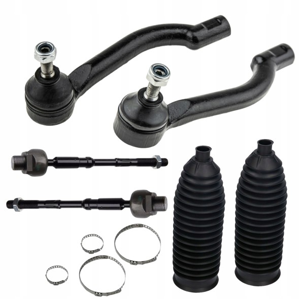Китай abc-10.04 НАКОНЕЧНИК ТЯГА x2 ТЯГА x2 + КРИШКА x2 NISSAN QASHQAI X-TRAIL T31 KOLEOS