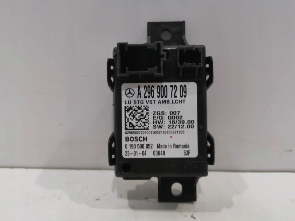 Mercedes-Benz OE A2969007209 Модуль освітлення ambient mercedes w176 новий !!!
