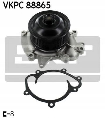 SKF VKPC 88865 Насос охолоджуючої рідини mercedes c t-model (s203), c t-model (s204), c