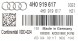 Audi OE 4H0919617 Perfectauto24 Дисплей HEAD-UP AUDI A8/S8 4H0919617