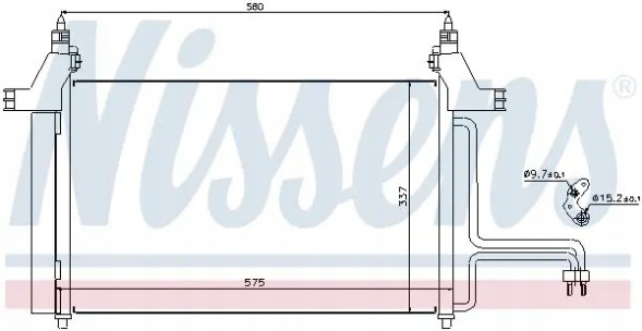 Nissens 94610 Засіб для промивки радіатора кондиціонера 94610 nissens