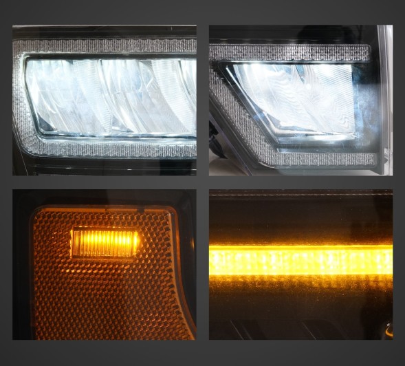 ВЛАНД YAA-RM-6002-2P31A-1-3 Фари передні лампи vland ford f-150 f150 09-14