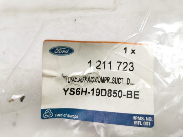Ford OE Шланг кондиціонера Ford Fiesta 1995-2002 OE 1211723