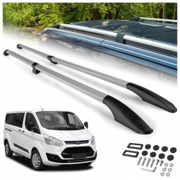 CHROMEMASTER OM-RR-D0030L-001 Багажник на дах рейлінги для FORD TOURNEO CUSTOM 2012-2023 LONG | ДОВГИЙ