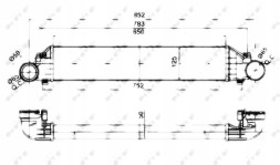 NRF 30161A Nrf інтеркулер mercedes c-series (00) 1.8 cgi