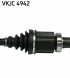 SKF VKJC 4942 Vkjc 4942 skf піввісь volvo s60/v70 пр 975мм
