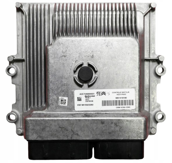 Peugeot OE 9815023380 9851418180 A3C7040000001 КОНТРОЛЕР ДВИГУНА PEUGEOT CITROEN 1.2 9815023380 9851418180 + ПРОГРАМУВАННЯ