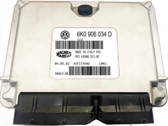 Magneti Marelli KOMPUTER 6K0906034D IAW4LV.0A CORDOBA IBIZA 1.4 16V КОМП'ЮТЕР 6K0906034D IAW4LV.0A CORDOBA IBIZA POLO AUA 1.4 16V IMMO OFF