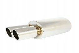 RBS Technology RBS-TK-02 Спортивний прямоточний глушник кінцевий RBS Technology 2.5" 63мм I 2x76мм