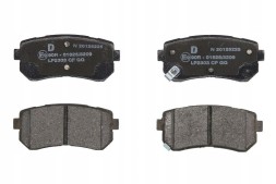 Delphi Technologies LP2303 + BG4082C KIA SPORTAGE III (SL) Гальмівні колодки + диски задні Delphi для KIA SPORTAGE 3 III SL