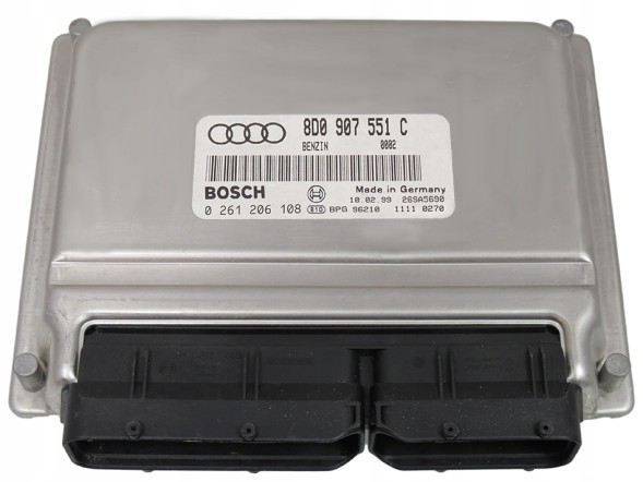 OE КОМП'ЮТЕР (БЛОК УПРАВЛІННЯ ДВИГУНОМ) Audi S4 2.7 BITURBO 8D0907551C 0261206108