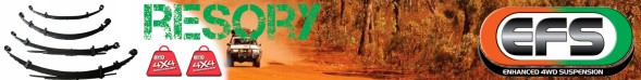 EFS 4WD MAZD, UBOLT, RESOR РЕСОРИ ЗАДНІ ВІШАЛКИ UBOLTY ЛІФТ +35 ММ FORD RANGER (87-06) 400 КГ EFS