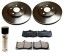 Protechnic ALL4507A Диски колодки LEXUS GS 2005- IS III 2013- RC ПЕРЕДНІ KPL 334мм х 30мм