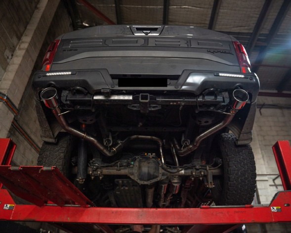 Xforce ESF150R17VKCS Вихлопна система cat-back з клапаном Varex 3", нержавіюча сталь 304 для Ford F150