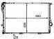 Mahle CR 296 000P Охолоджувач води cr 296 000p mahle bmw 5 7 e38 e39