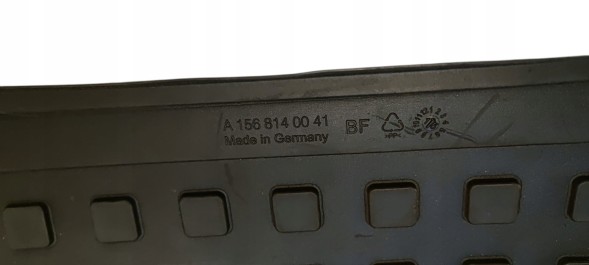 Mercedes-Benz OE a1568140041 1568140041 MERCEDES CLA W117 УНІВЕРСАЛ ГУМОВИЙ КИЛИМОК БАГАЖНИКА A1568140041