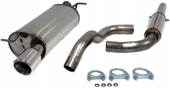 TA-Technix 02AU006-10-3 Спортивна вихлопна система CATBACK TA TECHNIX 1x100 мм AUDI TT 8N3/8N9