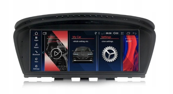 Китай BMW E60 E61 E90 E91 E92 E93 NAWIGACJA RADIO ANDROID 13 ЕКРАН ANDROID 13 ДЛЯ BMW E60 E61 E90 E91 E92 E93 Snapdragon 665 8GB RAM CCC