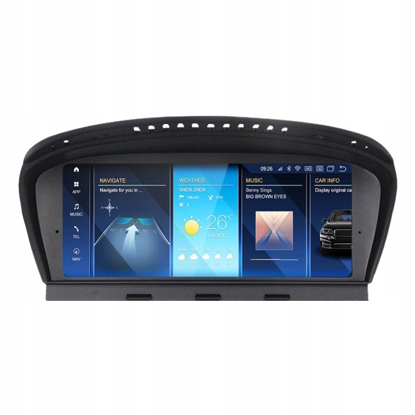 Китай BMW E60 E61 E90 E91 E92 E93 NAWIGACJA RADIO ANDROID 13 ЕКРАН ANDROID 13 ДЛЯ BMW E60 E61 E90 E91 E92 E93 Snapdragon 665 8GB RAM CCC