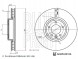 Blue Print ADBP430106 Гальмівний диск передній adbp430106 blue print