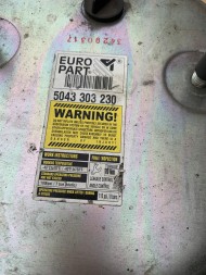 Europart ПІДВІСКА ПОДУШКА СИМФОН НАПІПРИЧІП SAF 5043303230 NEW