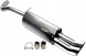TA-Technix EVOLUED76-2 Глушник спортивний вихлопний 2х76мм DTM EVOLUED76 TA TECHNIX VW LUPO I (6Х1, 6Е1)