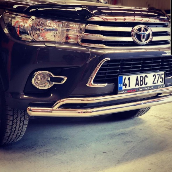 Китай PST17_TH Toyota Hilux Toro передня хромована передня окантовка