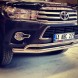 Китай PST17_TH Toyota Hilux Toro передня хромована передня окантовка