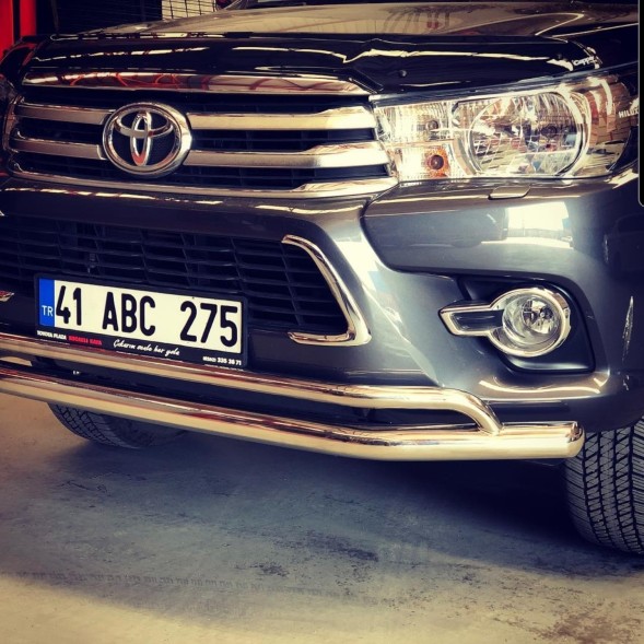 Китай PST17_TH Toyota Hilux Toro передня хромована передня окантовка